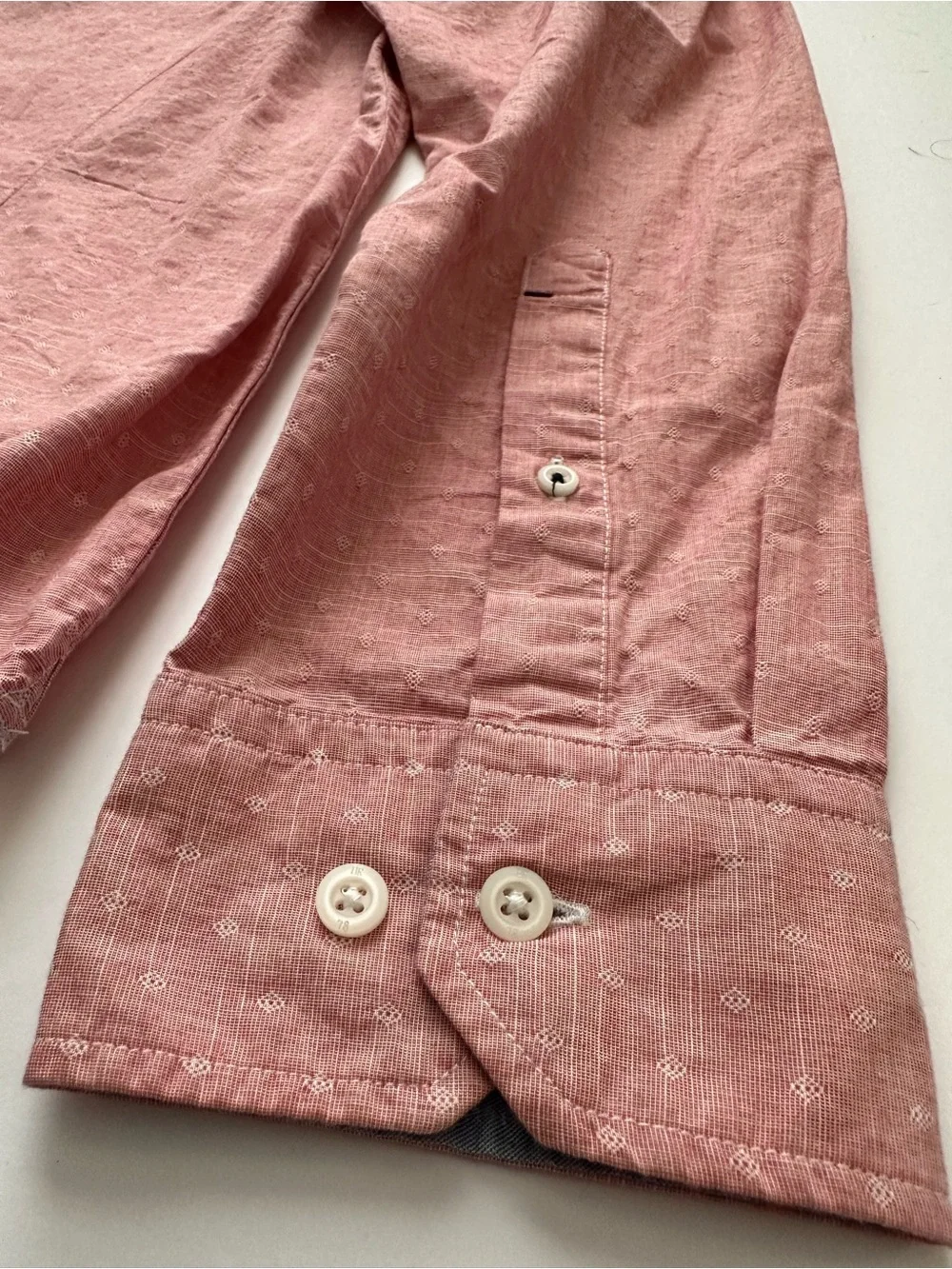 Banana Republic Men's Button-Down Shirt - Dusty Rose